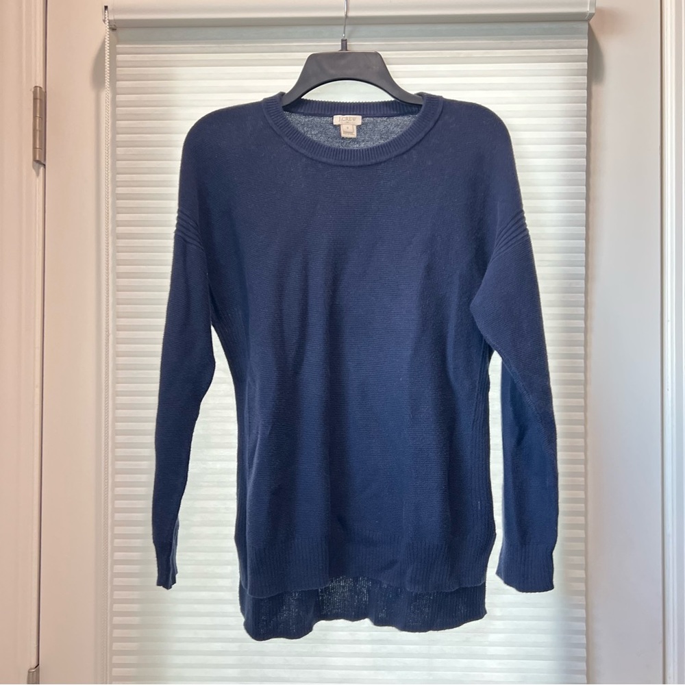 J.Crew Navy Sweater (M) long